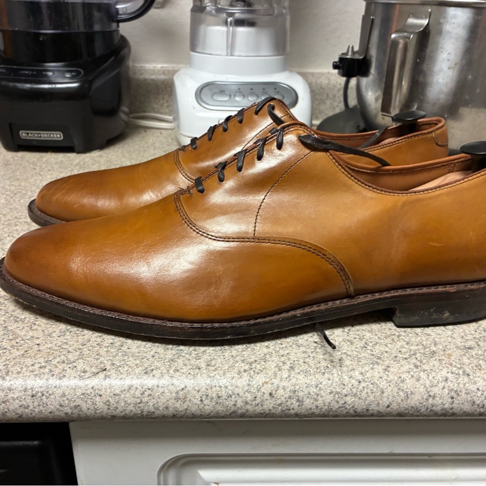Allen Edmonds Brown Leather Oxfords